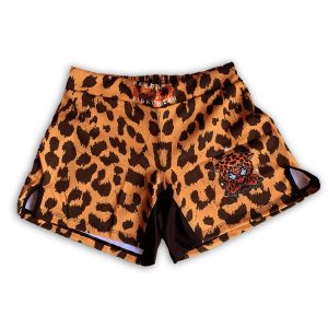LEOPARD VALE TUDO SHORTS