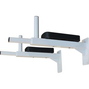 Wall Mount Padded Dip Bar Commercial Grade for Strength Training