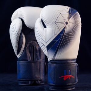 Men's "Shatter" Precision Boxing Gloves – Ivory & Obsidian