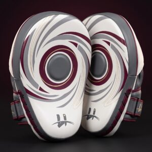 Men's "Apex" Vortex Precision Focus Mitts – Ivory & Burgundy