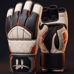 Men's "Vanguard" Pro MMA Training Gloves – Ivory & Ember