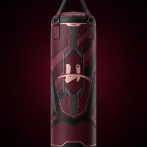 Pro Series Hanging Heavy Bag – Burgundy & Charcoal