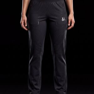 Women's "Circuit" Engineered Tech Knit Pants – Black
