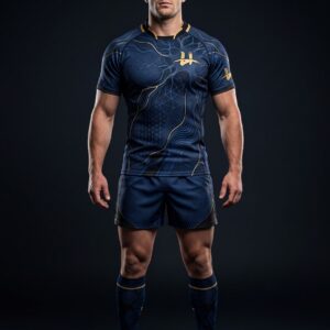 Men's "Apex" Pro Rugby Kit – Midnight Navy & Gold